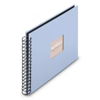 Álbum de fotografias Hama 00009864 azul 100 folhas encadernação em espiral