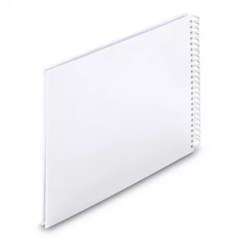 Álbum de fotografias Hama Fine Art branco 300 folhas 10 x 15 cm encadernação em espiral