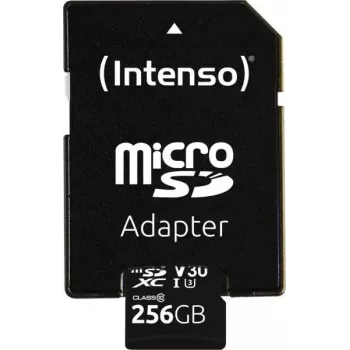 Cartão de memória Intenso 3433492 256 GB MicroSDXC UHS-I