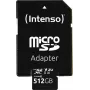 Cartão MicroSDXC Intenso 512 GB UHS-I Classe 10 3433493