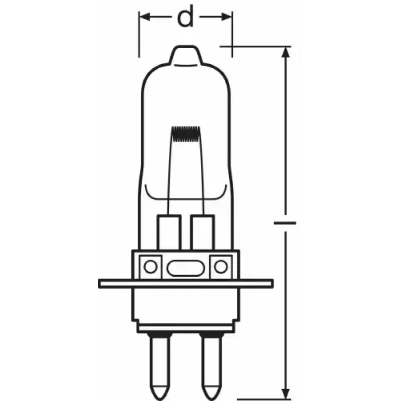 Lâmpada halogénea Osram 64260 30 W