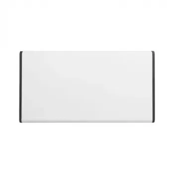 Caixa de pão Brabantia 236785 retangular branco aço 465x250x187 mm
