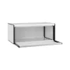 Caixa de pão Brabantia 236785 retangular branco aço 465x250x187 mm