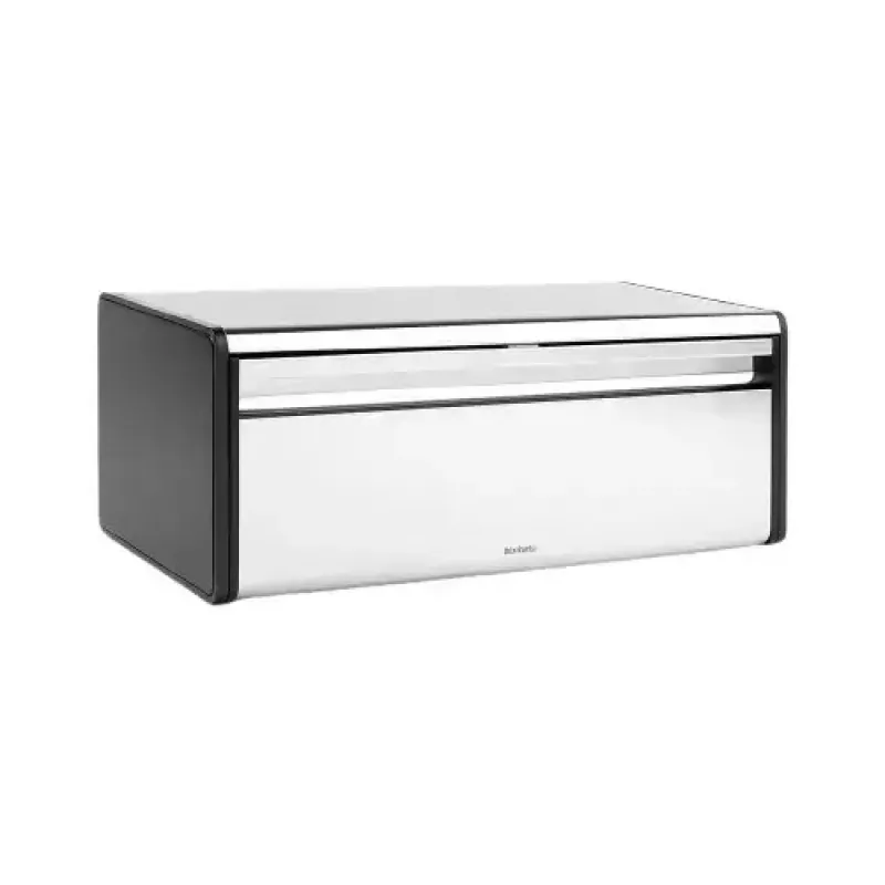 Caixa de pão Brabantia 236846 retangular aço inoxidável 465x250x187 mm