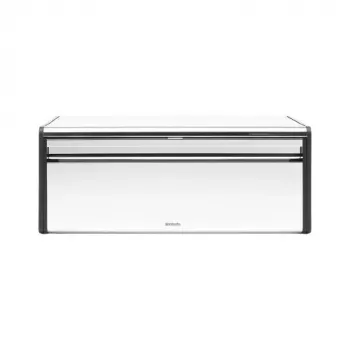 Caixa de pão Brabantia 236846 retangular aço inoxidável 465x250x187 mm