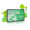 Lenovo Idea Tab Plus ZAG70201SE tablet, 12,1 polegadas (30,7 cm) IPS, 8 GB RAM, 256 GB, Wi-Fi, Android 15, com caneta, cinzento