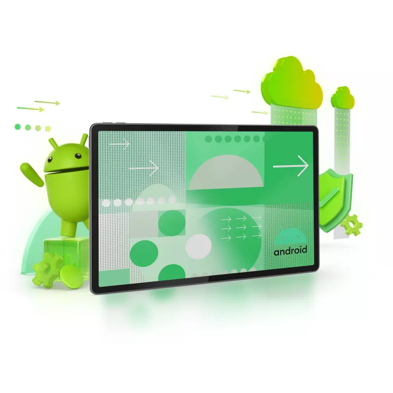 Lenovo Idea Tab Plus ZAG70201SE tablet, 12,1 polegadas (30,7 cm) IPS, 8 GB RAM, 256 GB, Wi-Fi, Android 15, com caneta, cinzento