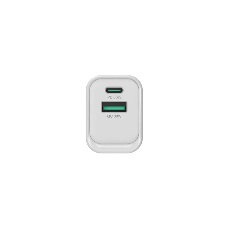 Carregador Conceptronic ALTHEA19W33 2-Port 33W GaN USB PD, USB-C x 1, USB-A x 1, QC 3.0, PPS, PD 3.0