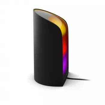 Lâmpada de mesa inteligente Philips Hue Flare preto Bluetooth 76x91x157mm