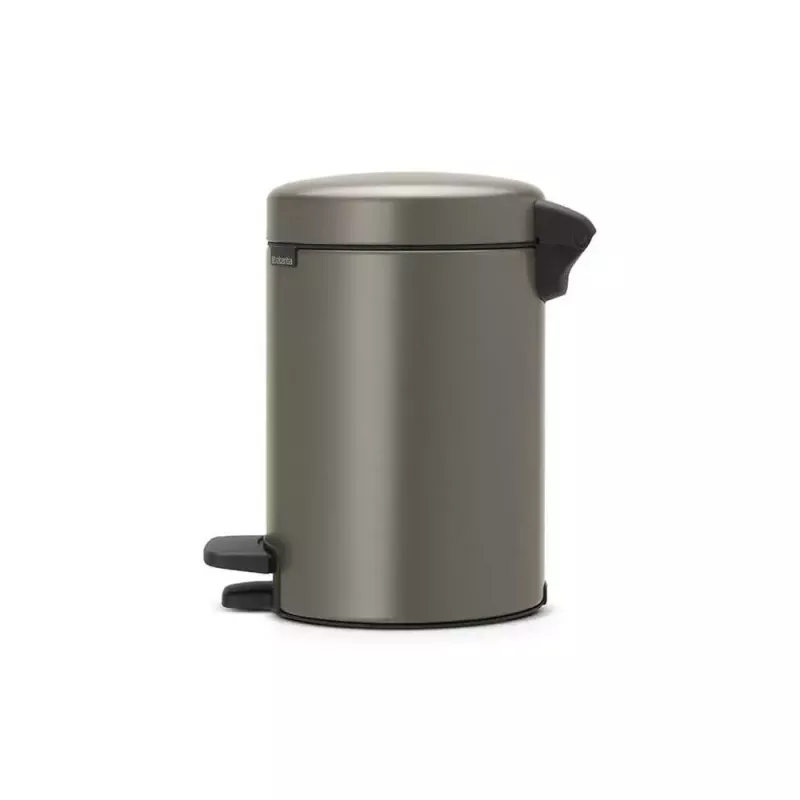 Balde do lixo Brabantia 113246 3 L redondo platina