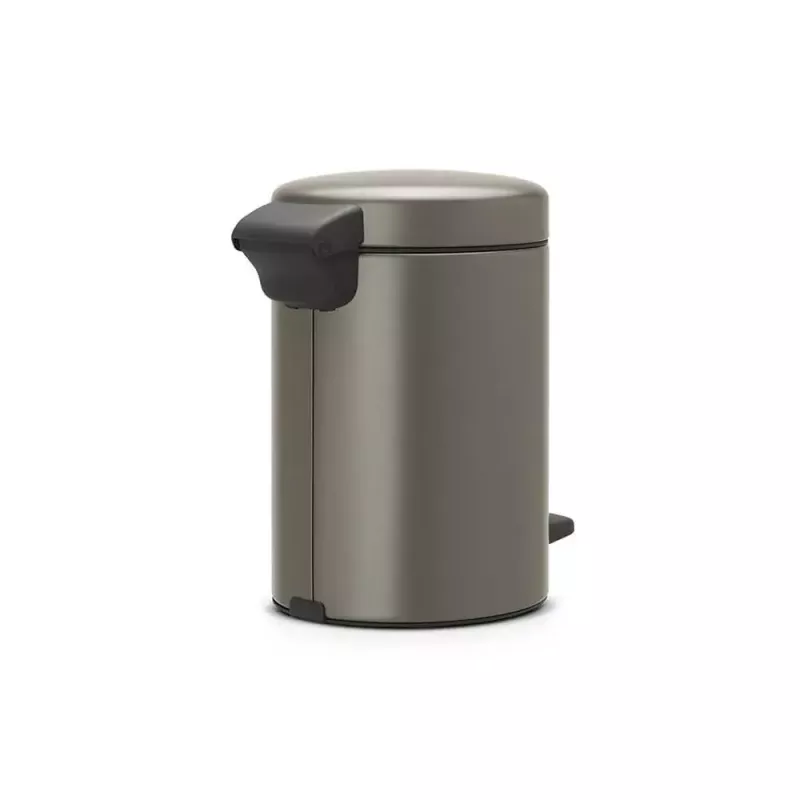 Balde do lixo Brabantia 113246 3 L redondo platina
