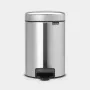 Balde do lixo Brabantia NewIcon 3L aço mate