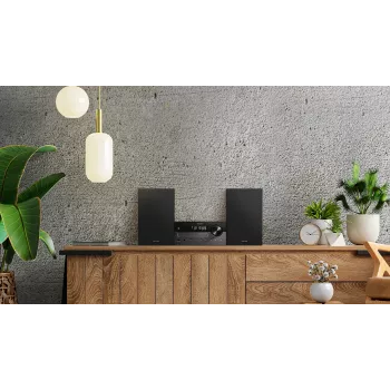 Sistema de áudio doméstico Philips TAM4505M2/12 micro-sistema 80 W preto, cinzento-escuro