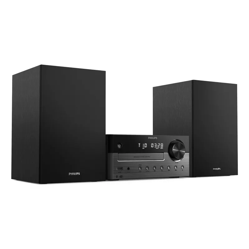 Sistema de áudio doméstico Philips TAM4505M2/12 micro-sistema 80 W preto, cinzento-escuro