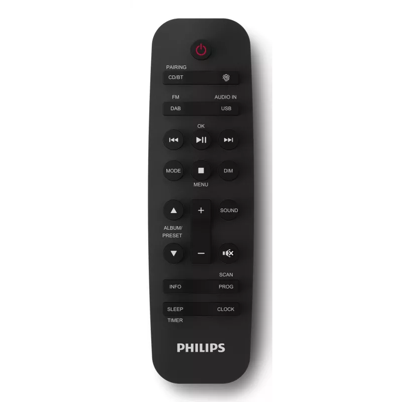 Sistema de áudio doméstico Philips TAM4505M2/12 micro-sistema 80 W preto, cinzento-escuro