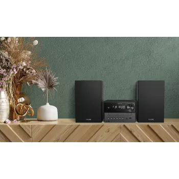 Sistema de áudio doméstico Philips 3000 series TAM3505M2/12 micro-sistema de áudio doméstico 20 W preto