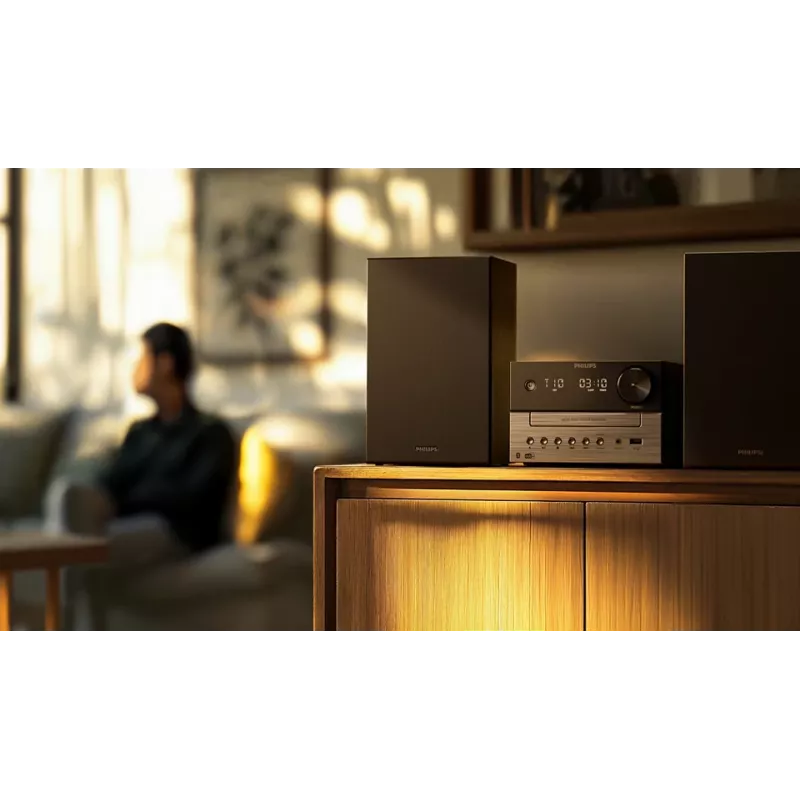 Sistema de áudio doméstico Philips 3000 series TAM3505M2/12 micro-sistema de áudio doméstico 20 W preto