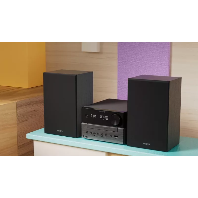Sistema de áudio doméstico Philips 3000 series TAM3505M2/12 micro-sistema de áudio doméstico 20 W preto