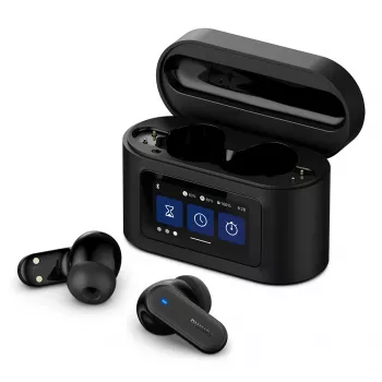 Headset Philips TAT6000BK/00 True Wireless Stereo (TWS) Bluetooth in-ear, 20–20000 Hz, 10 m, preto