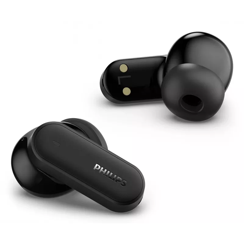 Headset Philips TAT6000BK/00 True Wireless Stereo (TWS) Bluetooth in-ear, 20–20000 Hz, 10 m, preto