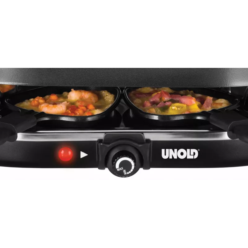 Grelhador de raclette Unold Raclette Gourmet 1200W 220-240V 50/60Hz