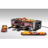 Grelhador de raclette Unold Delice Basic 1200 W 8 pessoas preto aço inoxidável