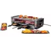 Grelhador de raclette Unold Delice Basic 1200 W 8 pessoas preto aço inoxidável