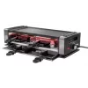 Grelhador de raclette Unold Delice Basic 1200 W 8 pessoas preto aço inoxidável