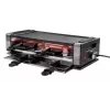 Grelhador de raclette Unold Delice Basic 1200 W 8 pessoas preto aço inoxidável