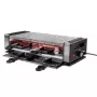 Grelhador de raclette Unold Delice Basic 1200 W 8 pessoas preto aço inoxidável