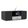 Rádio digital TechniSat DIGITRADIO 3 VOICE preto prateado