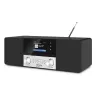 Rádio digital TechniSat DIGITRADIO 3 VOICE preto prateado