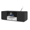 Rádio digital TechniSat DIGITRADIO 3 VOICE preto prateado
