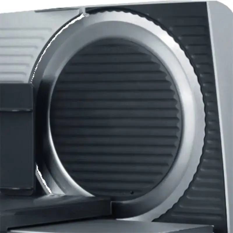 Máquina de cortar fiambre elétrica Graef G55 170 W, espessura de corte máx. 20 mm, metal cinzento, 230 V, dimensões 230×325×240 mm