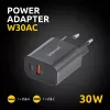 Fonte de alimentação Intenso W30AC 30 W USB-A USB-C preto