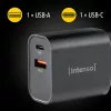 Fonte de alimentação Intenso W30AC 30 W USB-A USB-C preto