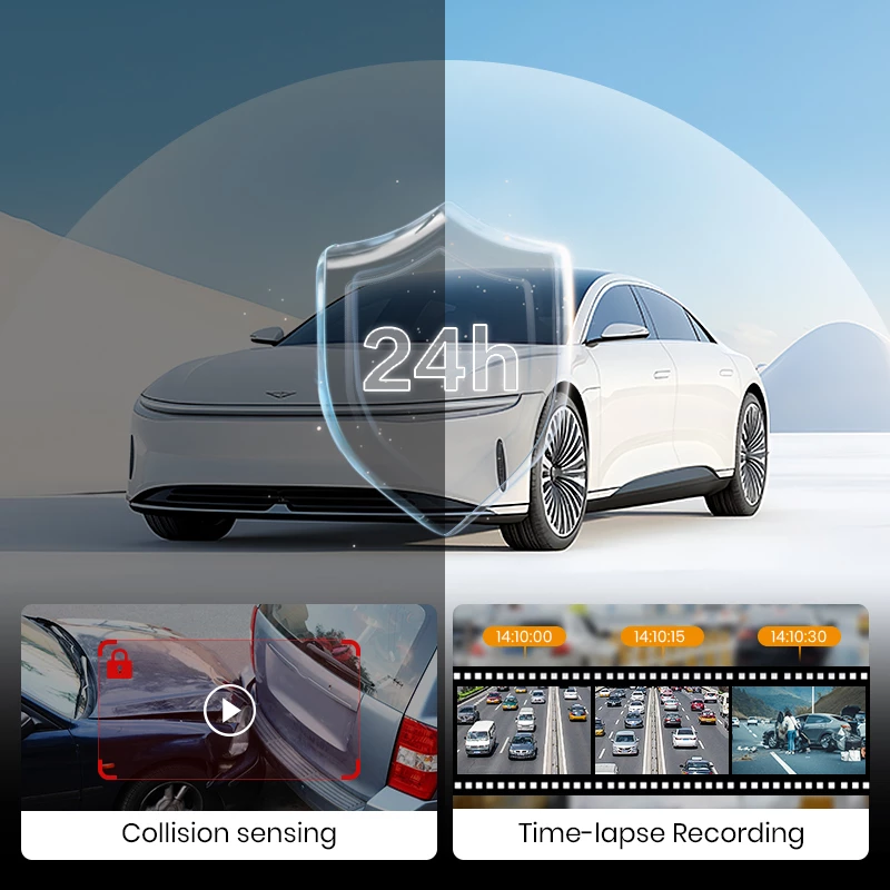 Imou T800 Dashcam 4K Ultra HD Wi-Fi DC preto