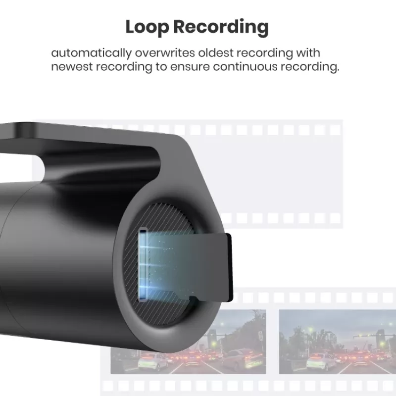 Imou T800 Dashcam 4K Ultra HD Wi-Fi DC preto