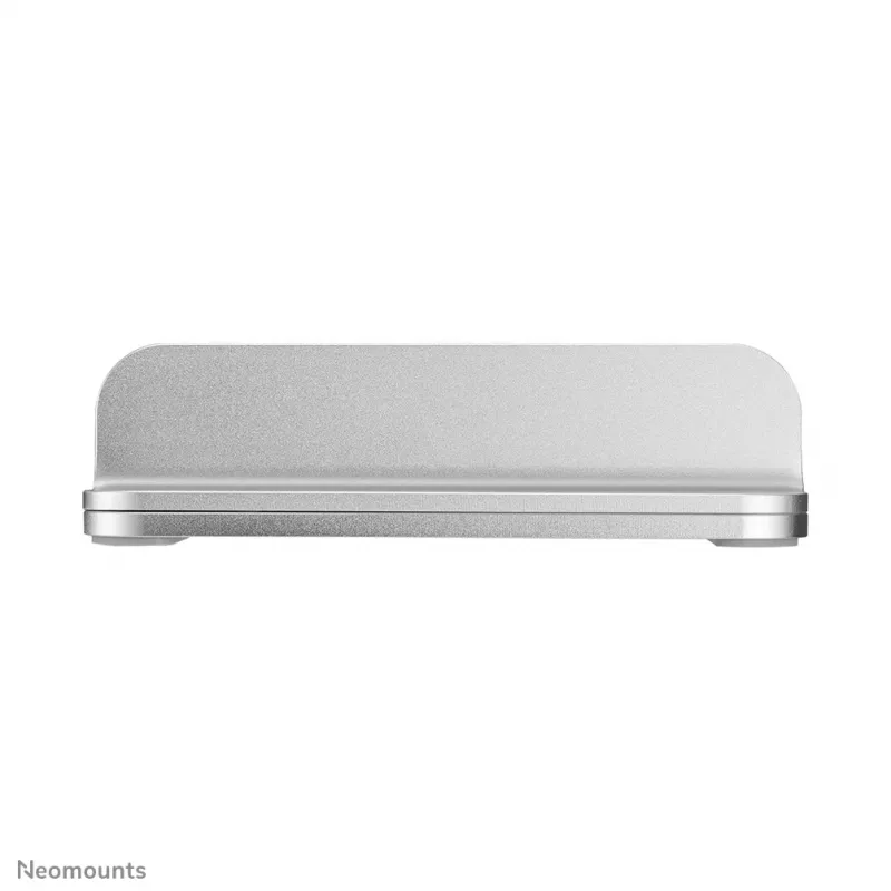 Neomounts NSLS300SILVER suporte vertical para portátil, 11–17 polegadas, máx. 5 kg, alumínio, ajuste de altura 42 mm, ajuste de largura 150 mm, ajuste de profundidade 92 mm, prateado