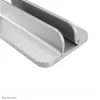 Neomounts NSLS300SILVER suporte vertical para portátil, 11–17 polegadas, máx. 5 kg, alumínio, ajuste de altura 42 mm, ajuste de largura 150 mm, ajuste de profundidade 92 mm, prateado