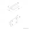 Neomounts NSLS300SILVER suporte vertical para portátil, 11–17 polegadas, máx. 5 kg, alumínio, ajuste de altura 42 mm, ajuste de largura 150 mm, ajuste de profundidade 92 mm, prateado