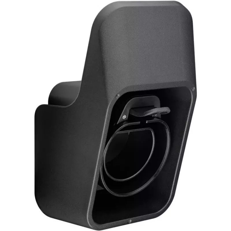 Goobay 61143 suporte de parede com arrumação de cabo para cabo de carregamento Type 2 de veículos elétricos