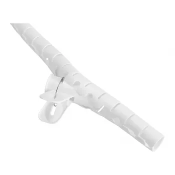 Manga para cabos Neomounts ADS06-140WH Ø15 mm branco para vários cabos