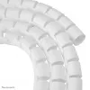 Manga para cabos Neomounts ADS06-140WH Ø15 mm branco para vários cabos