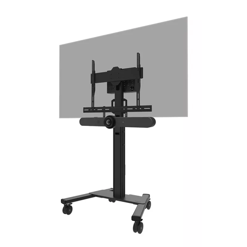 Suporte para videobar Neomounts AV30-500BL para ecrãs de 43–110 polegadas — VESA até 600×400, máx. 10 kg, largura 900 mm