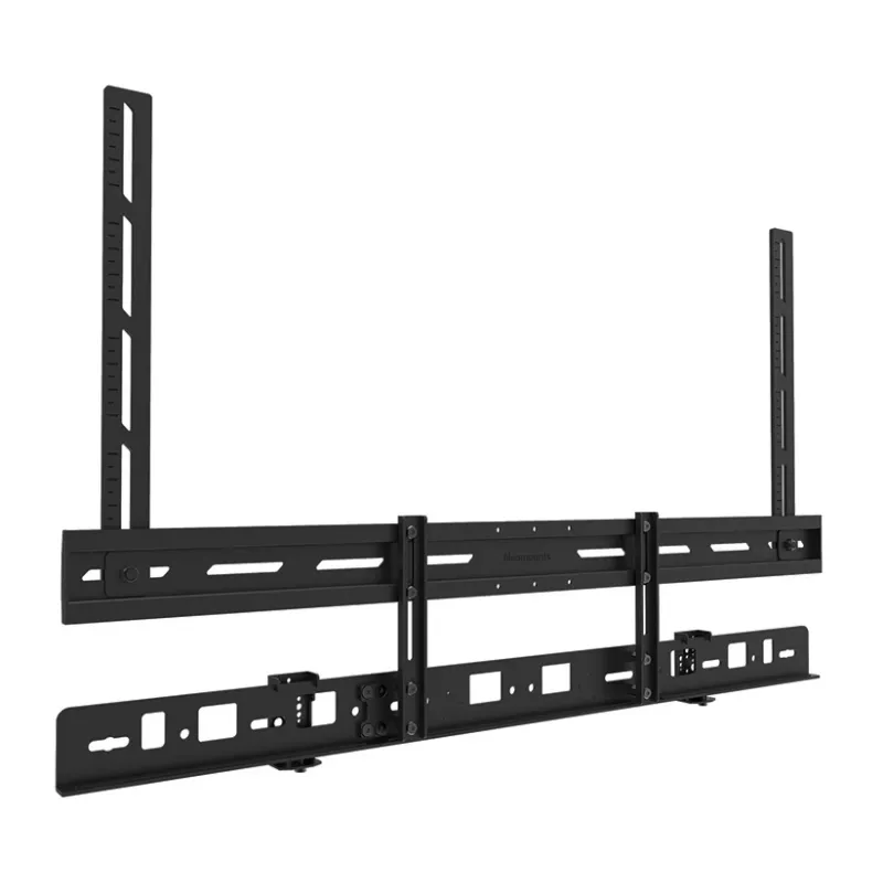 Suporte para videobar Neomounts AV30-500BL para ecrãs de 43–110 polegadas — VESA até 600×400, máx. 10 kg, largura 900 mm