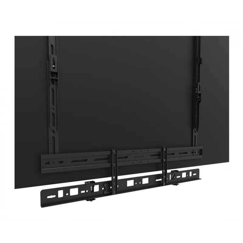 Suporte para videobar Neomounts AV30-500BL para ecrãs de 43–110 polegadas — VESA até 600×400, máx. 10 kg, largura 900 mm