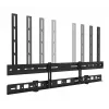Suporte para videobar Neomounts AV30-500BL para ecrãs de 43–110 polegadas — VESA até 600×400, máx. 10 kg, largura 900 mm