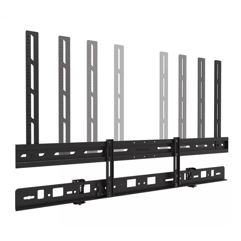 Suporte para videobar Neomounts AV30-500BL para ecrãs de 43–110 polegadas — VESA até 600×400, máx. 10 kg, largura 900 mm