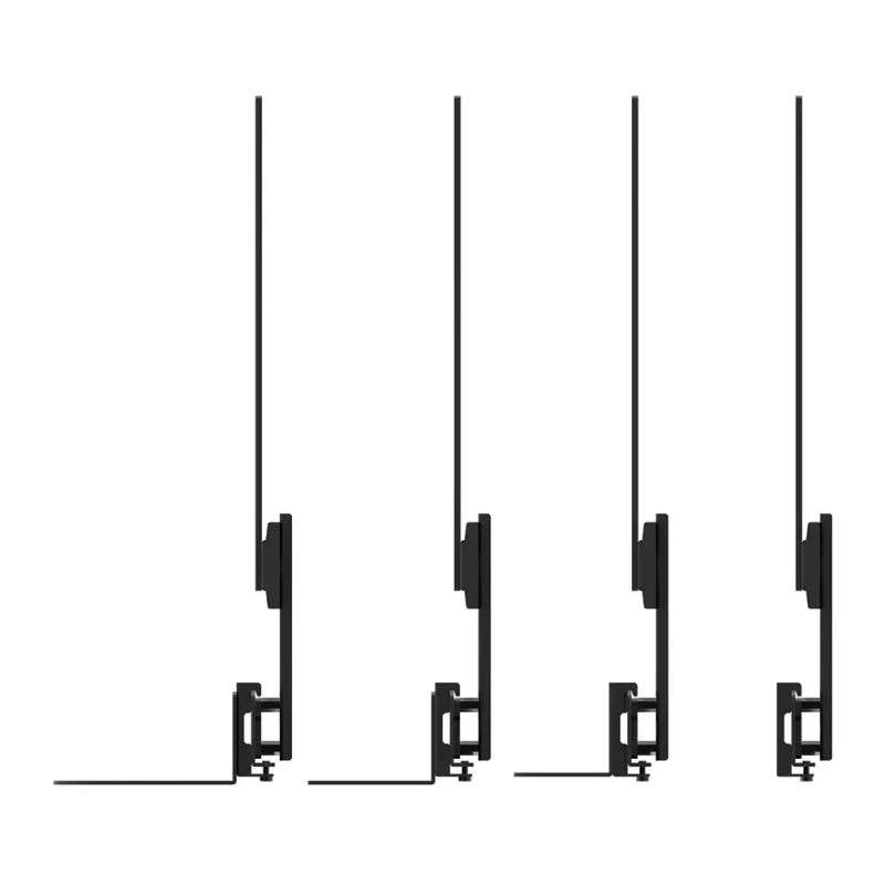 Suporte para videobar Neomounts AV30-500BL para ecrãs de 43–110 polegadas — VESA até 600×400, máx. 10 kg, largura 900 mm